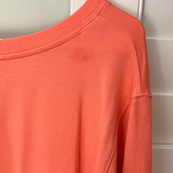 Athleta Coral V-Neck Lightweight Sweater Medium - Picture 7 of 8